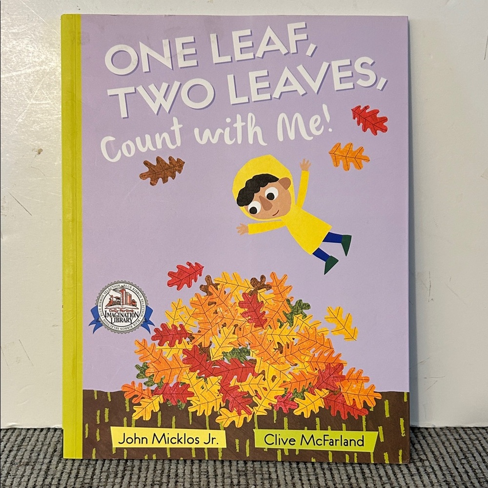 One Leaf, Two Leaves, Count with Me John Micklos Jr. children’s paperback book